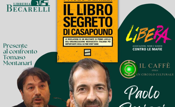 Paolo Berizzi e Tomaso Montanari alla Libreria Becarelli