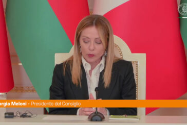 Ue, Meloni "Importante rafforzare dialogo con Azerbaigian"