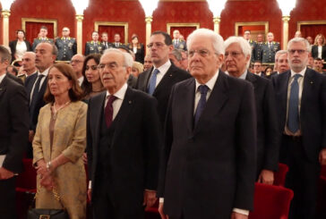 Mattarella al concerto del 100° anniversario Banda musicale Guardia di Finanza
