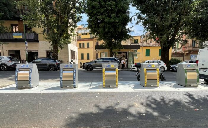 Siena, attiva anche l’isola ecologica interrata di Viale Vittorio Emanuele II