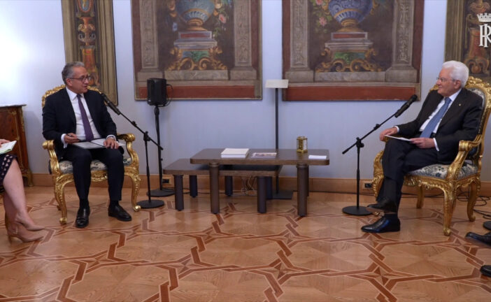 Unesco, Mattarella incontra il direttore generale El-Enany