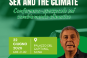 “Sex and the climate”: conferenza spettacolo sul clima che cambia
