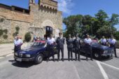 1000 Miglia: protagoniste due auto storiche delle Fiamme Gialle
