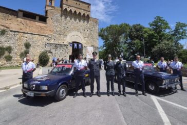 1000 Miglia: protagoniste due auto storiche delle Fiamme Gialle