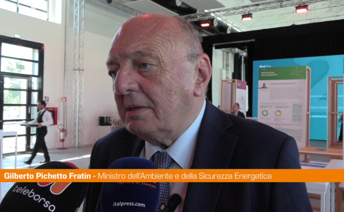 Pichetto Fratin "Il nucleare fa parte del mix energetico di un Paese moderno"