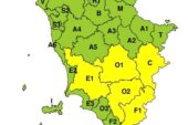 Codice giallo per temporali forti in parte della regione