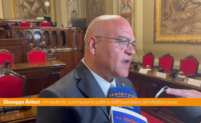 Antoci "Il Mediterraneo è mare di pace e sviluppo, la Sicilia è centrale"