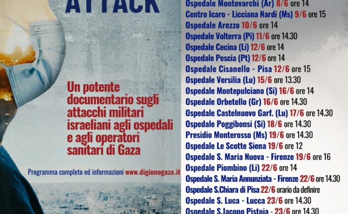 Negli ospedali dell’Asl Tse il documentario “Gaza: doctors under attack”