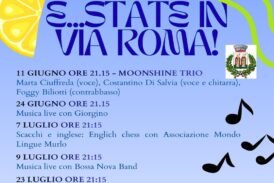 Torna “Estate in Via Roma”: a Monteroni tra musica, cultura e divertimento