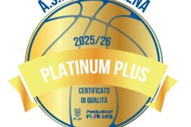 La Virtus minibasket ottiene il certificato Platinum Plus