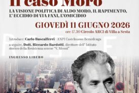 A Villa a Sesta si parla del “Caso Moro”