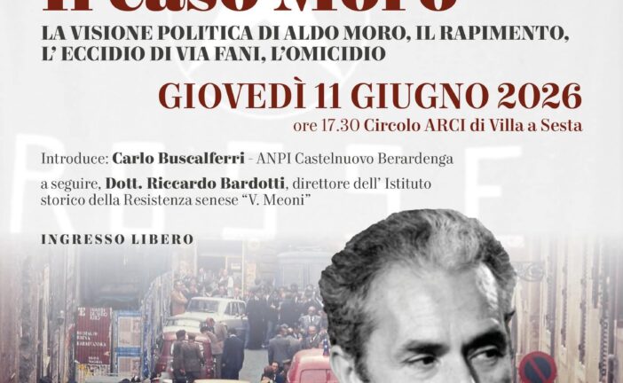 A Villa a Sesta si parla del “Caso Moro”
