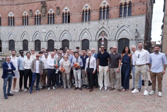 La Mens Sana ricevuta dal sindaco al Palazzo Comunale