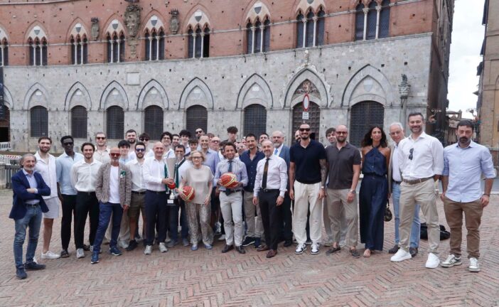 La Mens Sana ricevuta dal sindaco al Palazzo Comunale