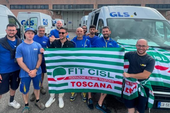Sciopero GLS Siena: i lavoratori si fermano per la sicurezza nel magazzino