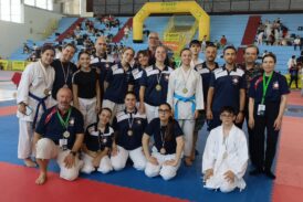 Lo Shinan quarto ai campionati italiani Uisp di karate