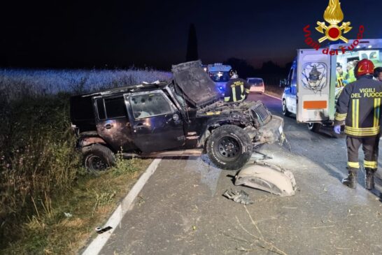 Incidente nella notte a Montepulciano: un morto ed un ferito gravissimo