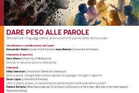 Al Polo Mattioli il convegno “Dare peso alle parole”