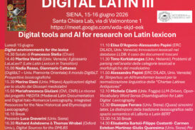Latino e AI: a Siena l’innovazione coinvolge le lingue storiche