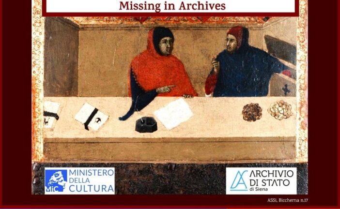 Missing in Archives: il podcast dell’Archivio di Stato di Siena