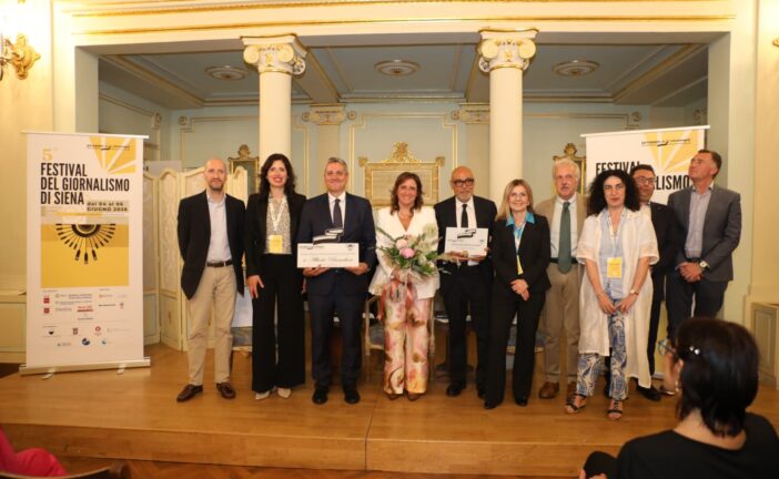 Il premio Festival del Giornalismo a Barachini e Goracci