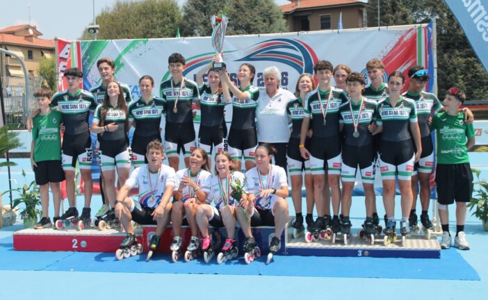 La Mens Sana Pattinaggio Corsa è Campione d’Italia