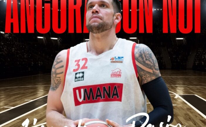 Umana San Giobbe rinnova il contratto con Lisandro Rasio