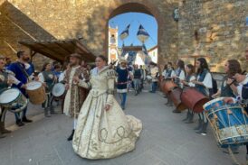 E’ Festa medievale in Val d’Orcia con Il Bianco e l’Azzurro