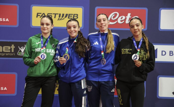 Mens Sana Karate: Maya Milea d’argento al Campionato Italiano U18