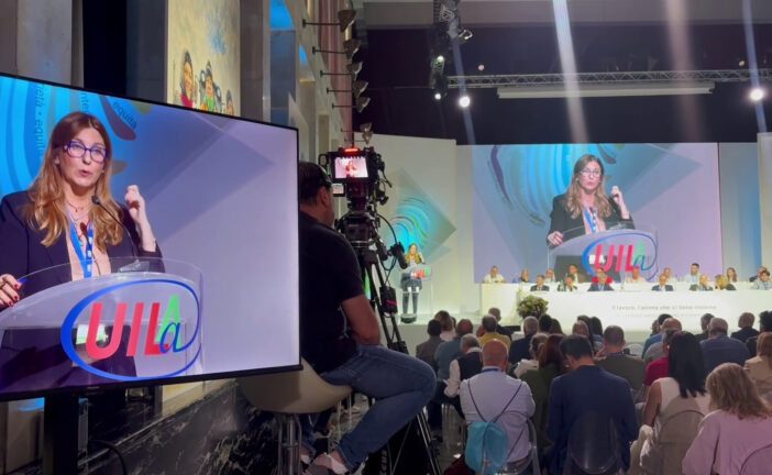 Uila-Uil, Mammucari rieletta segretaria: lavoro e diritti al centro congresso