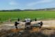 Un pacifico drone vola su Vertine