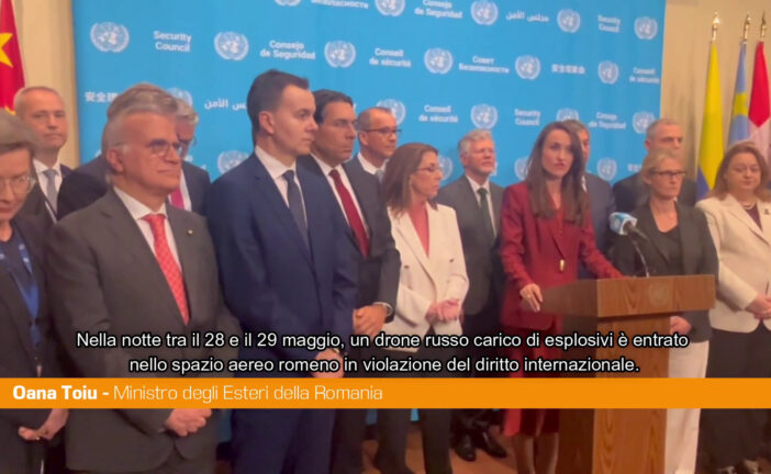 Drone russo in Romania, Toiu porta la questione al Consiglio Onu “Inaccettabile"