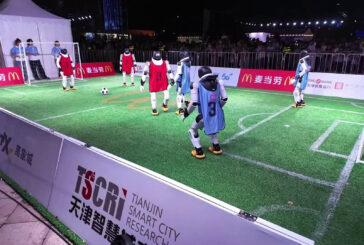 Cina, il calcio tra robot protagonista alla World Intelligence Expo