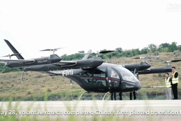 Cina, gli aeromobili elettrici a decollo verticale per passeggeri sono realtà