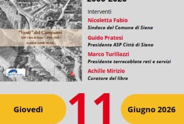 Asp Città di Siena: vent’anni di attività raccontati in un libro