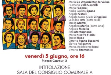 Livia Turco a Poggibonsi per dedicare la sala del Consiglio alle 21 Madri Costituenti