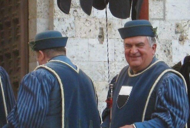 Addio a Mario Cappelli, chiarina del Palio