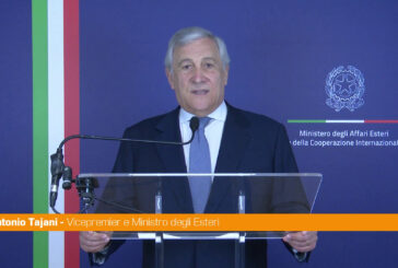 Tajani "Le nostre forze armate sono straordinarie costruttrici di pace"
