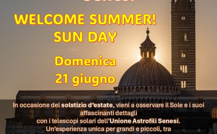 Solstizio d’estate con gli Astrofili Senesi