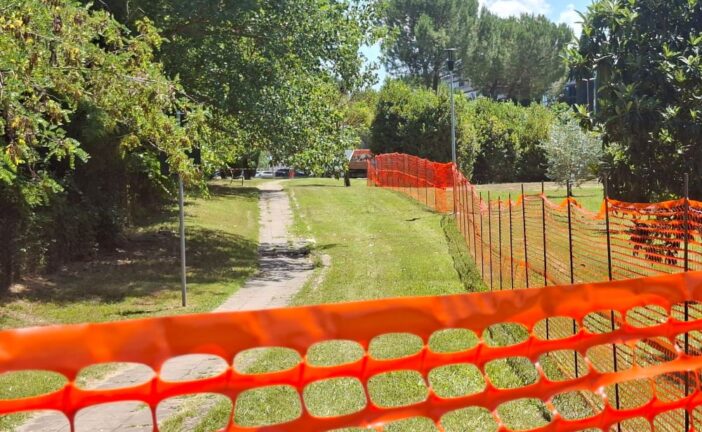 Manutenzione, panchine e qualità: lavori al via nei giardini in via Pieraccini e a Salceto