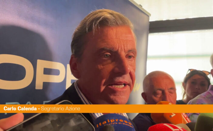 Calenda "Europeisti cantiere per un nuovo polo riformista"