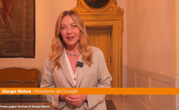 Meloni "Su energia e migranti l'Italia indica la strada all'Ue"