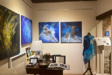 Pittura e poesia si incontrano a Chiusi nell’atelier di Roberta Betti