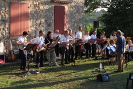 La Big Band Machine in concerto a Villa Brandi