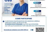 Aperti i bandi per i corsi OSS dell’Asl Toscana sud est
