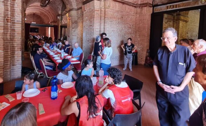 Caritas: pranzo di solidarietà all’Enoteca Italiana Siena