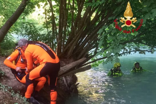 Parco dell’Elsa: 33enne si tuffa e non riemerge. Recuperato il corpo