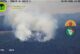 Incendio boschivo in atto nella zona di Bagnaia