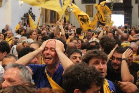 Il grande giubilo dell’Aquila in Provenzano (Fotogallery)