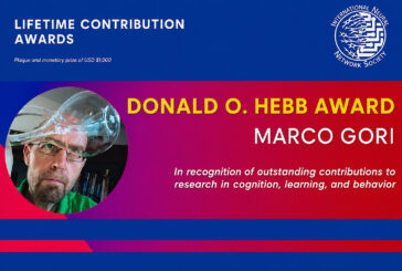 Assegnato al professor Marco Gori il prestigioso “Donald Hebb Award”